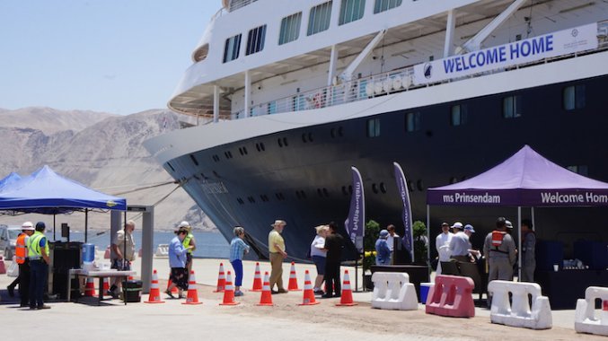 Puerto De Iquique Recibi Segundo Crucero De La Temporada Empresa Oc Ano