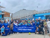 Alrededor de 500 niños y niñas de Valparaíso participarán en las Escuelas de Fútbol TPS 2024