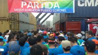 Runners de Puerto San Antonio se lucieron en la maratón de Puerto Coronel