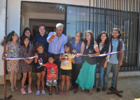 TPS y Fundación Junto al Barrio inauguran centro comunitario en población viento sur