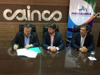 Empresa Portuaria Arica firmó convenio con Cainco para desarrollar acciones conjuntas