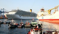 Recalada del “Sea Princess” augura positiva Temporada de Cruceros para Puerto Valparaíso