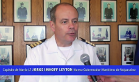 El Capitán de Navío Litoral Jorge Imhoff Leyton, que se desempeñaba como Director del Centro de Instruccion y Capacitación Marítima, CIMAR, fue nombrado Gobernador Marítimo de Valparaíso.