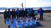 Subpesca entrega equipamiento a pescadores de Pichicuy para mejorar su actividad productiva