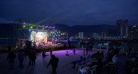 Puerto de Iquique realizó colorido Festival de las Artes Violetax100pre