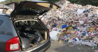 Puerto San Antonio colabora con reciclaje de papel y vidrios