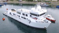 Con el arribo de lujosa nave de Tom Cruise y otros dos mega yates, se inauguró temporada de oceánicos en Puerto Montt.