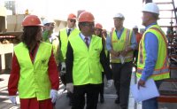 El gobierno primero analizará antecedentes del Puerto a Gran Escala antes de avalar el proyecto aseguró el Intendente Jorge Martínez en su primera visita a San Antonio.