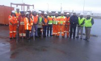 Seremi del Trabajo y Previsión Social visitó las operaciones de Ultraport en Punta Arenas