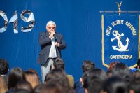 Liceo Poeta Vicente Huidobro inauguró año escolar tras ceremonia realizada en Cartagena