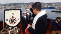 Con responso a caídos y premiaciones a oficiales y tripulantes, armadores chilenos celebraron 201º Aniversario de la Marina Mercante.