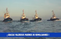 Mientras la población permanece en cuarentena preventiva en sus casa por la pandemia del COVID-19, la flota de remolcadores de ULTRATUG continúa trabajando para asegurar el abastecimiento de Chile