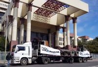 Cámara Aduanera de Chile apoya No + violencia en movilización iniciada por gremio de camioneros