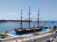 Museo “Corbeta Esmeralda” cierra sus puertas al público tras el inicio de la cuarentena en Iquique