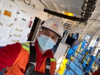 Sepa cómo se mantiene la temperatura de la carga que transfiere el puerto de San Antonio