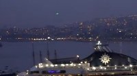 ¿Un OVNI volando sobre un crucero en el puerto de Valparaíso?