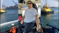 Vibrante último adiós al capitán de remolcadores Fabián González brindó el Puerto de San Antonio