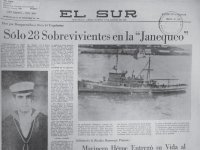 Armada de Chile no olvida a sus héroes: 56 años del naufragio de la Escampavía “Janequeo”