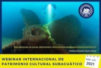 La Corporación Patrimonio Marítimo de Chile invita a inscribirse en webinar internacional de patrimonio cultural subacuático