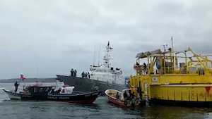Luego de 9 días finaliza el bloqueo del puerto de Quintero que había puesto en jaque a sus 9 terminales portuarios