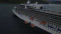 Puerto Chacabuco recibe a su primer crucero tras una larga pausa en las recaladas