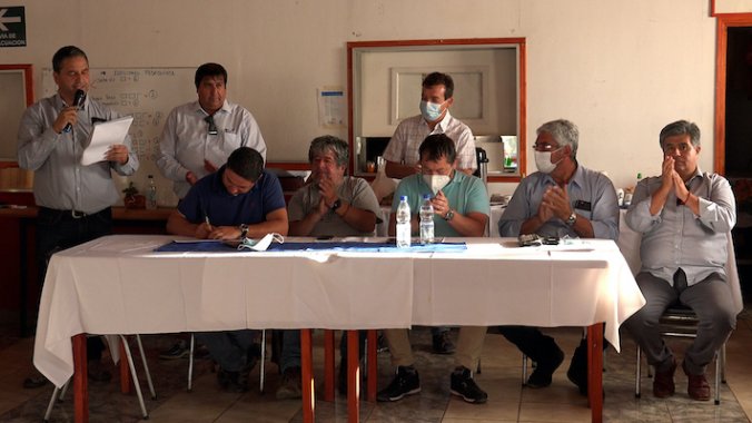 Iván Mateluna es reelecto como presidente de la Federación de Dueños de Camiones de la V Región FEDEQUINTA
