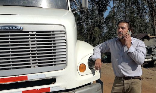 Gino Bustos, un camionero de tomo y lomo y porteño de corazón.