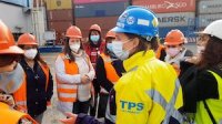 Visita de WISTA Chile a TPS busca incentivar participación de la mujer en puertos.