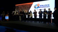 Alcalde de Valparaíso Jorge Sharp pidió agilizar tren rápido al inaugurar el Encuentro de Logística y Comercio Exterior ENLOCE 2022.