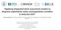 Novedosa investigación sobre pesquería del Krill en un contexto de Cambio Climático