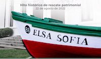 Una de las últimas balleneras del archipiélago de Juan Fernández, “Elsa Sofía” será recibido en el Museo Marítimo Nacional