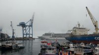 Luego de varios años un crucero de Norwegian Cruce Line Hondings recala en Valparaíso.