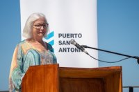 Puerto San Antonio lanzó el primer sistema de enfilaciones electrónicas del país