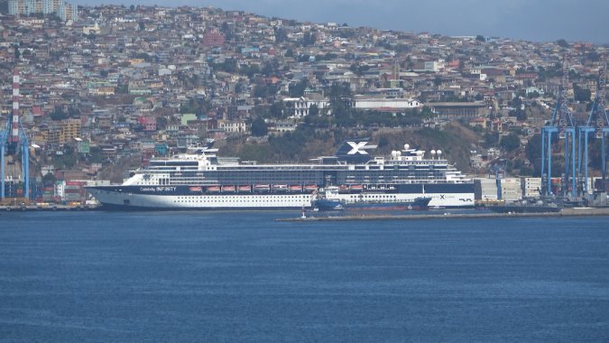 Luego de 5 años de ausencia Royal Caribbean regresó a Valparaíso con una de sus afamadas líneas de cruceros.