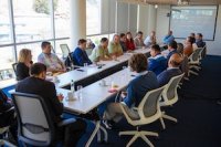 Comunidad Logística de San Antonio coordina nuevas acciones junto a policías y autoridades para evitar robos de contenedores