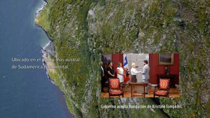 Gobierno de Chile acepta la donación de Kristine Tompkins para crear un Parque Nacional en Cabo Froward.