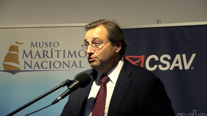 El gerente general de CSAV, Oscar Hasbún, habló del mejor momento que vive la naviera en sus 150 años de vida.
