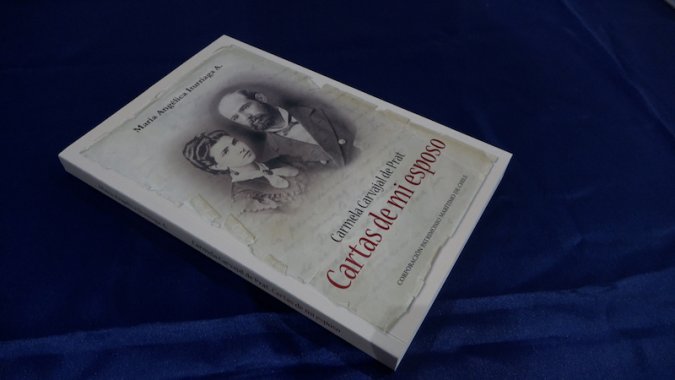 Reeditan Cartas de mi Esposo en 150 Aniversario del casamiento de Arturo Prat y Carmela Carvajal.