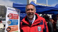 Director Regional de Aduanas de Valparaíso, Braulio Cubillos, advirtió a la delincuencia "Que se anden con cuidado".