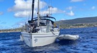 Tras recorrer cerca de 2.000 millas náuticas el velero Beau Geste llegó a Rapa Nui