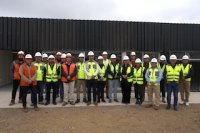 Transportistas y delegada presidencial visitan el regulador de flujo de camiones Alto San Antonio y destacan sus beneficios