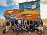 ATI inaugura mural de fauna marina en Centro Educativo del Mar