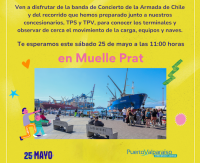 Puerto Valparaíso celebrará en Muelle Prat el Día de los Patrimonios y abrirá sus terminales
