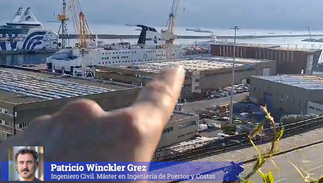 El ingeniero Patricio Winckler nos muestra cómo será la ampliación del Puerto de Génova.