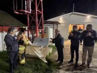 Bomberos mejorará respuesta ante emergencias gracias a nueva torre de comunicación entregada por Puerto San Antonio
