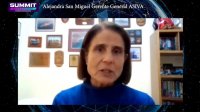 La Gerente General de ASIVA, Alejandra San Miguel, informa de los alcances de Summit Empresarial Conectados 2024.
