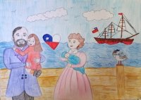 Más de 600 niños y jóvenes, provenientes de distintas regiones del país, participaron del concurso de pintura escolar: “Prat en el corazón de Chile”,