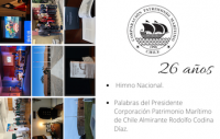 La Corporación Patrimonio Marítimo de Chile celebra 26 años de Vida