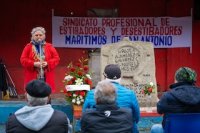 Con emotivos actos conmemoraron el Día del Trabajador Portuario en San Antonio