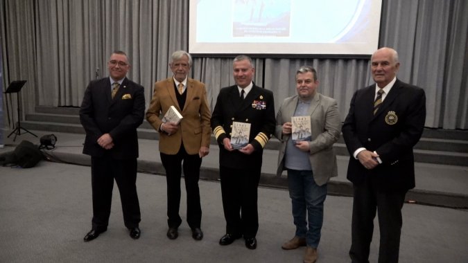 Con lanzamiento de libro sobre la goleta de Guerra Ancud , la Corporación Patrimonio Marítimo celebro 26º Aniversario.